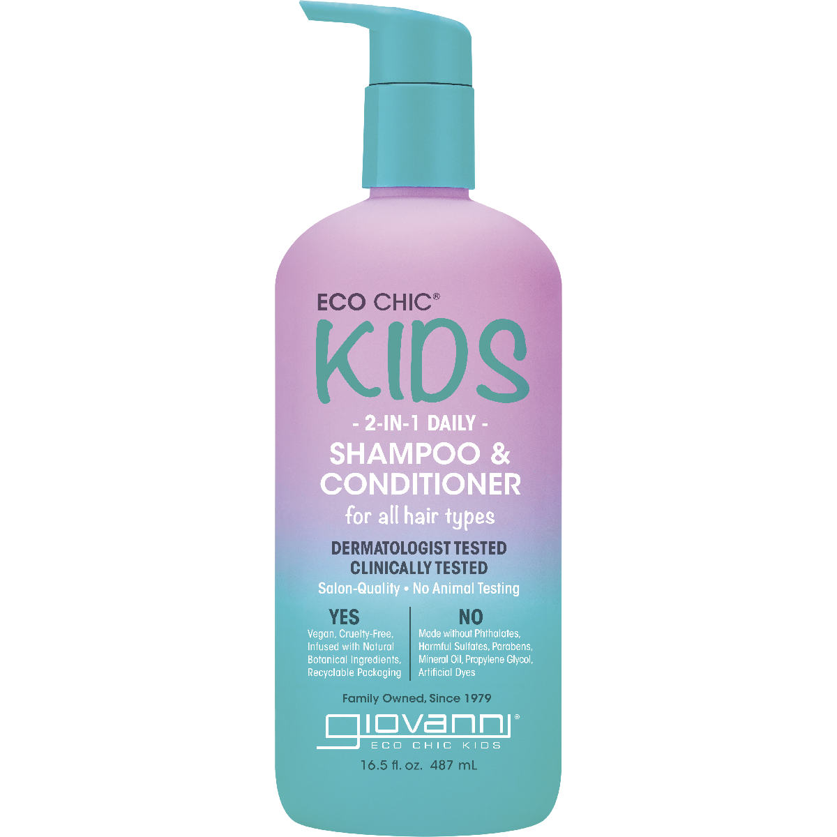 Eco Chic Kids 2-in-1 Daily Shampoo & Conditioner