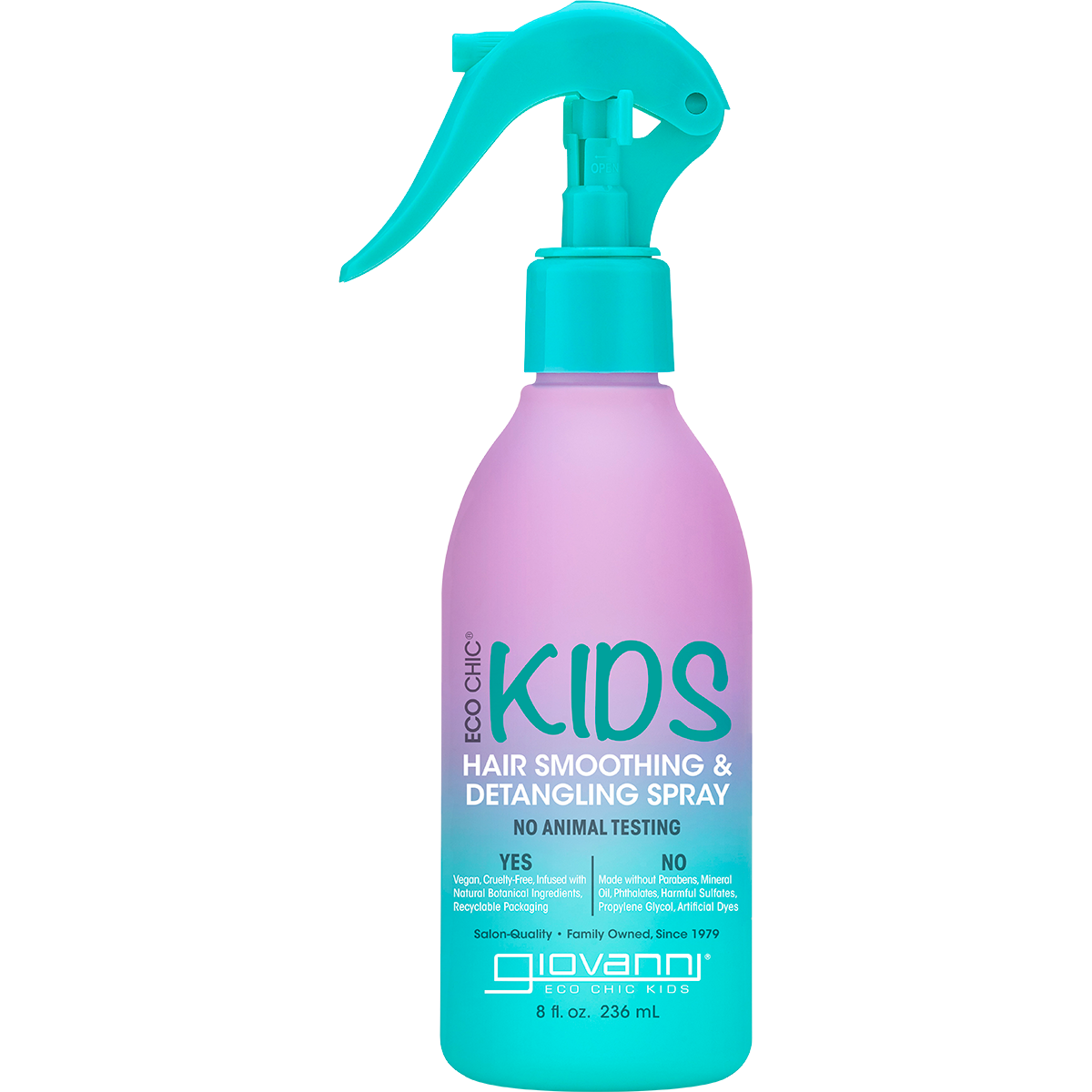 Eco Chic Kids Hair Smoothing & Detangling Spray