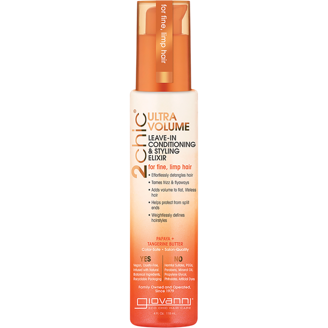 Leave-in Conditioner 2chic Ultra Volume Fine Limp Hair