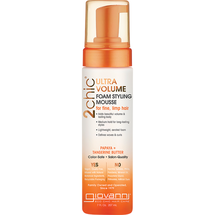 Styling Mousse 2chic Ultra Volume Fine, Limp Hair
