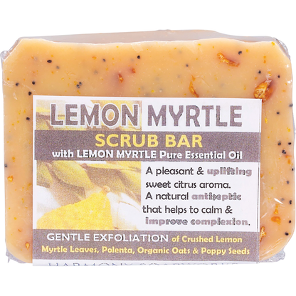 Soap Scrub Bar Lemon Myrtle