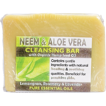 Soap Cleansing Bar Neem & Aloe Vera