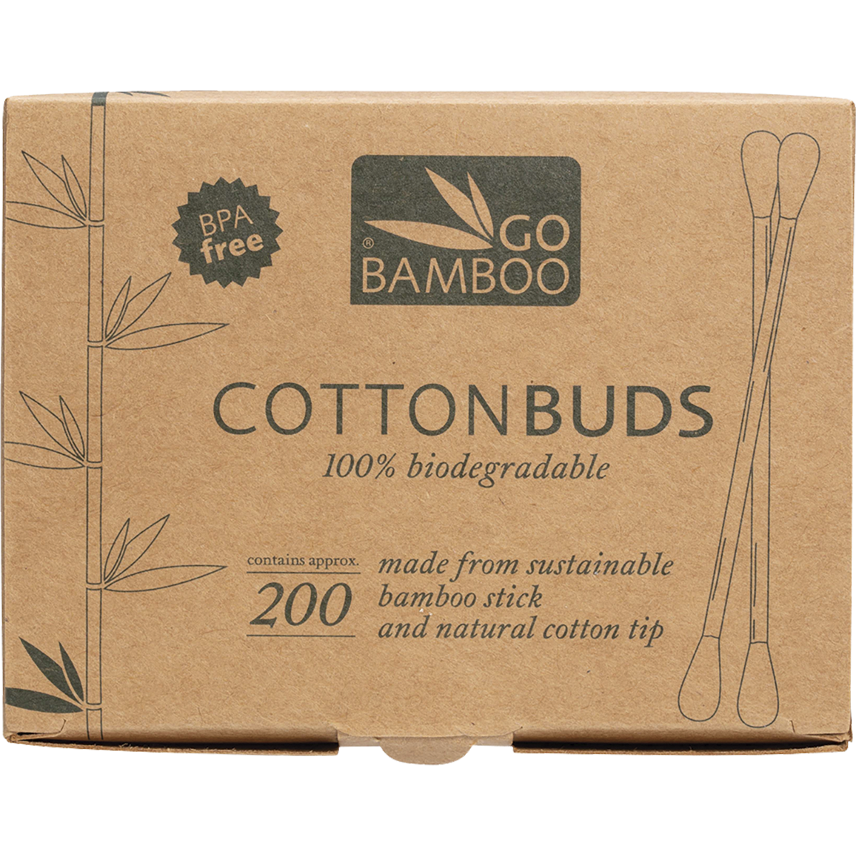 Cotton Buds 100% Biodegradable