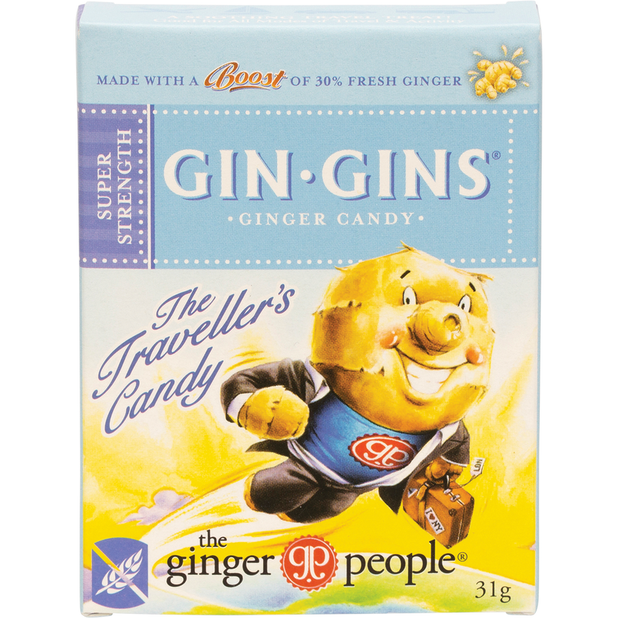 The Ginger People Gin Gins Ginger Candy Super Strength