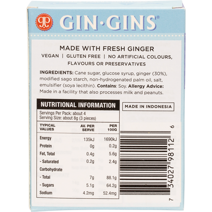 The Ginger People Gin Gins Ginger Candy Super Strength