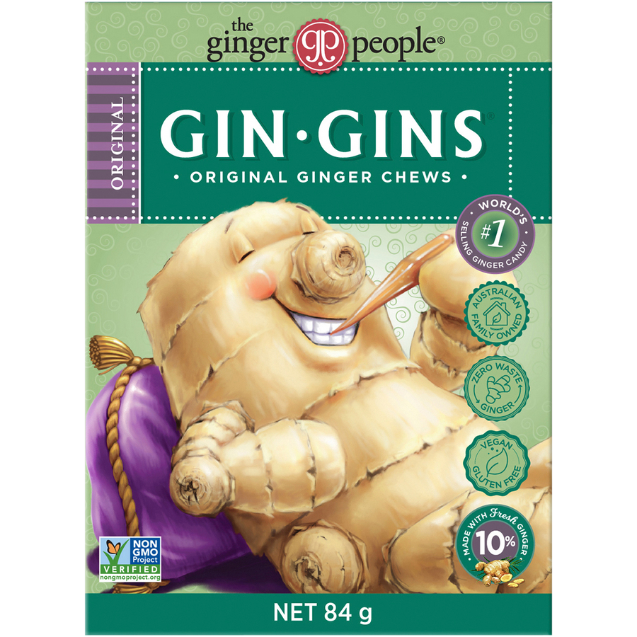 The Ginger People Gin Gins Ginger Candy Chewy Original