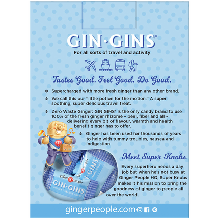 The Ginger People Gin Gins Ginger Candy Super Strength