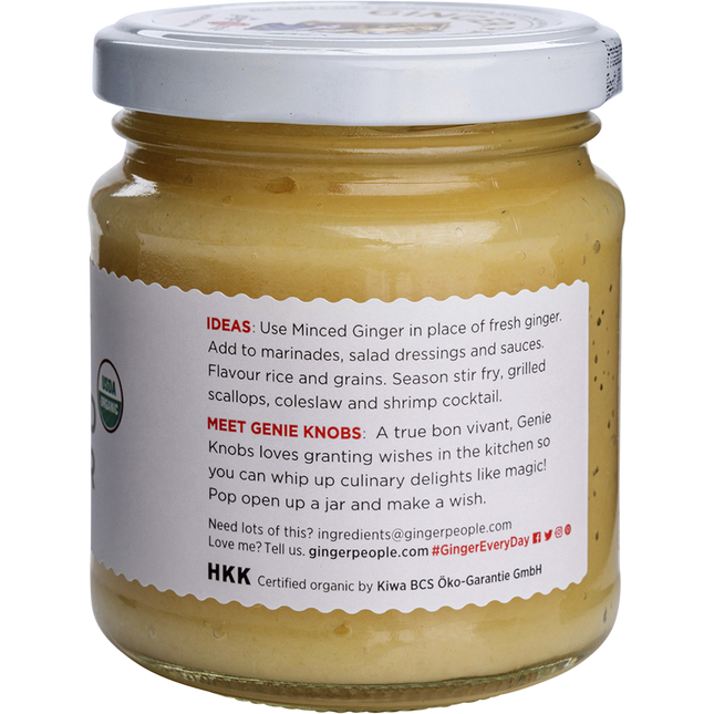 The Ginger People Minced Ginger Organic