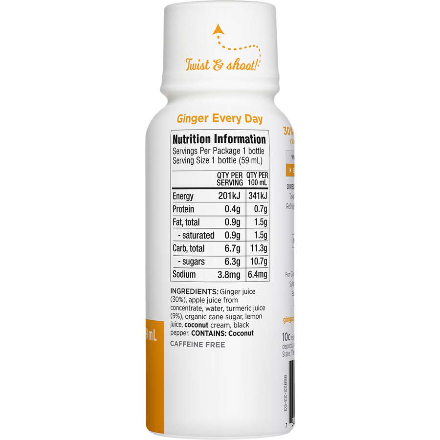 The Ginger People Ginger Shot Turmeric