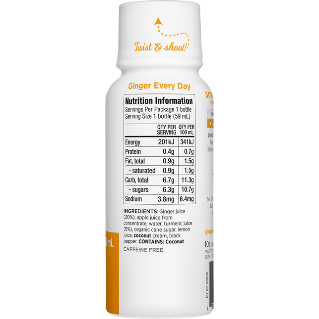 The Ginger People Ginger Shot Turmeric