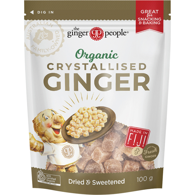 The Ginger People Organic Crystallised Ginger
