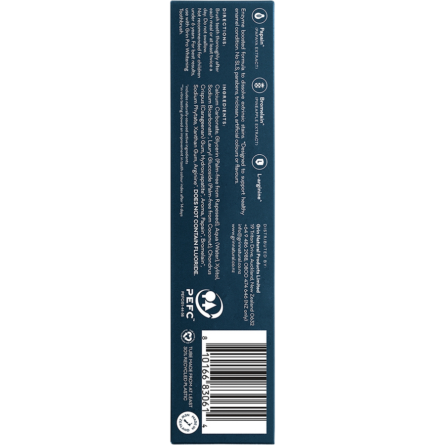 Pro Toothpaste Enzyme Whitening Nano-Hydroxyapatite