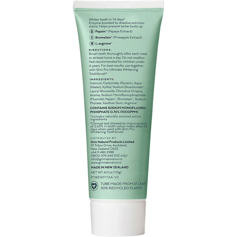 Pro Toothpaste Enzyme Whitening with Fluoride