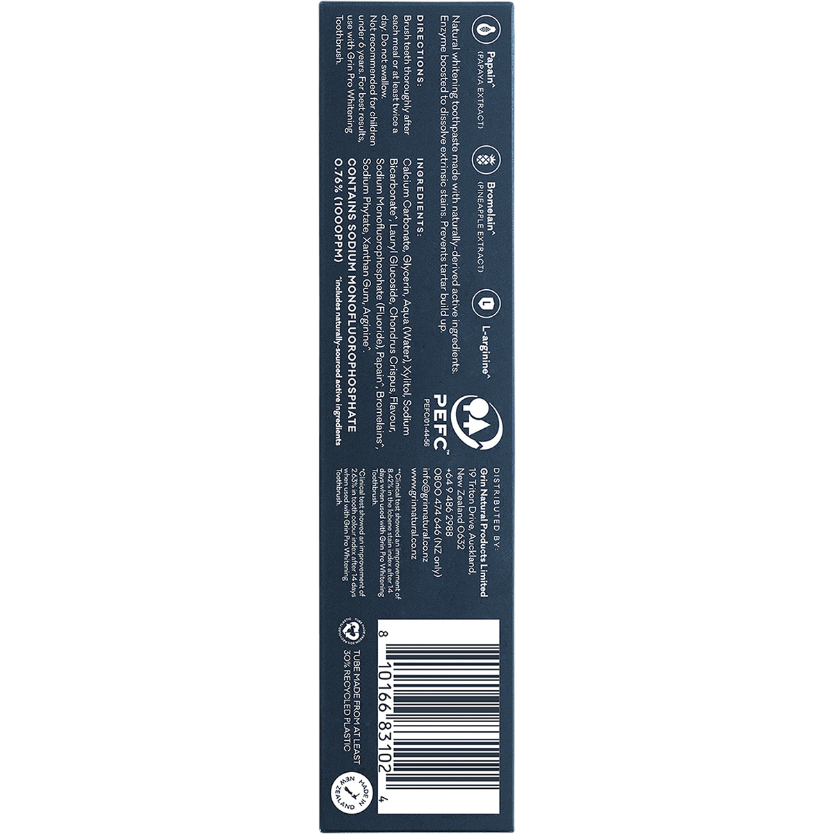 Pro Toothpaste Enzyme Whitening with Fluoride