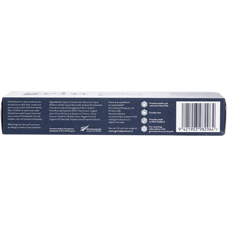 Toothpaste Whitening with Fluoride