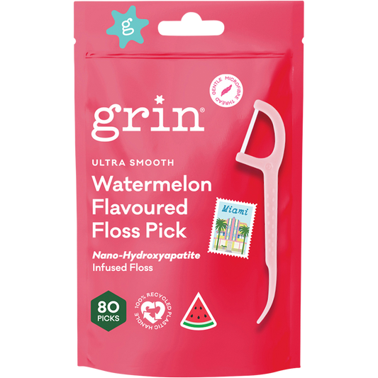 Ultra Smooth Floss Picks Watermelon Flavoured