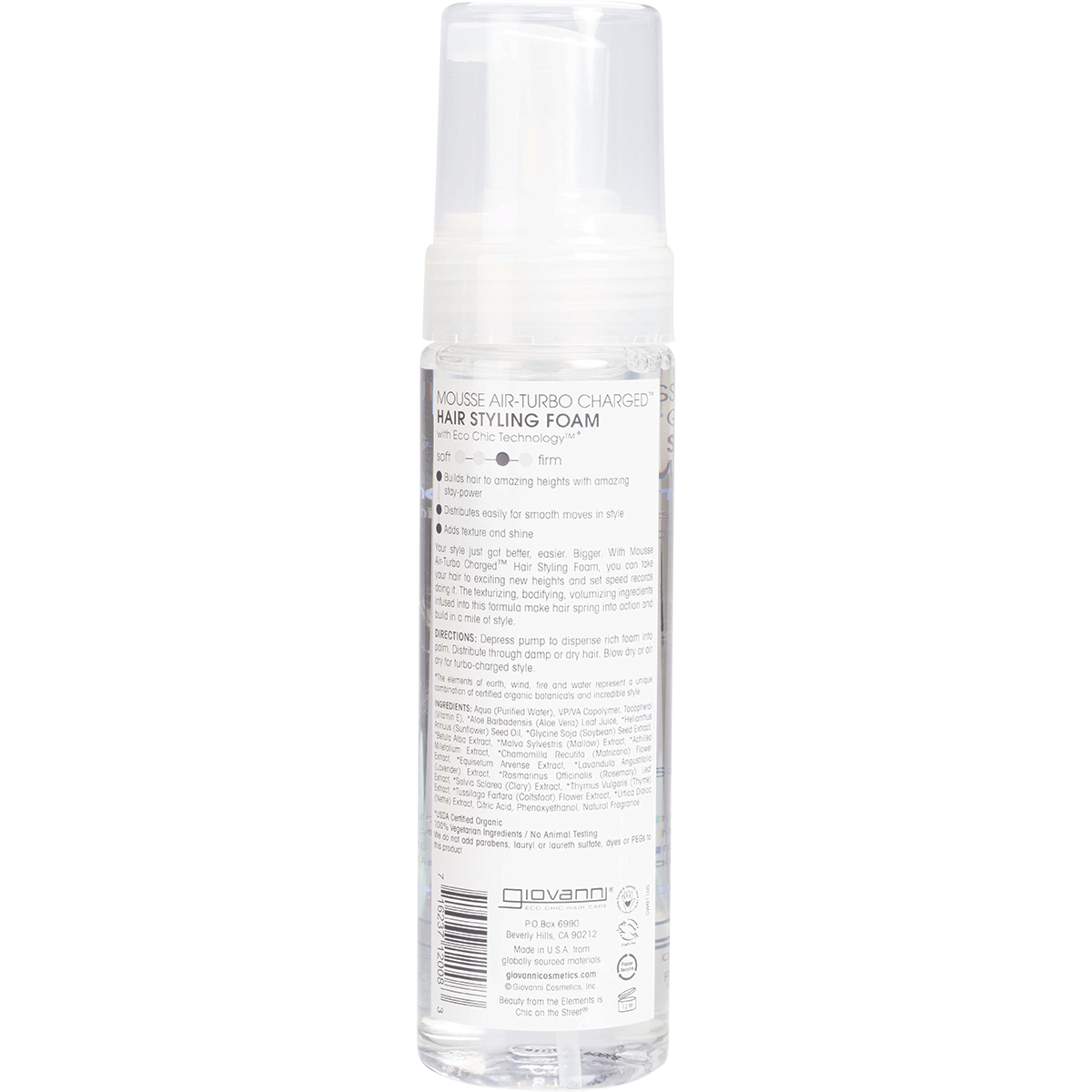 Hair Mousse Styling Foam