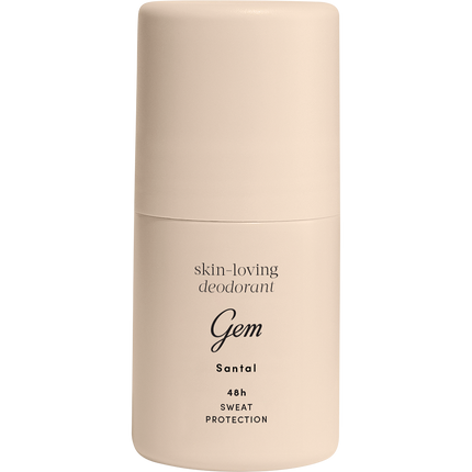 Gem roll on deodorant in Santal scent