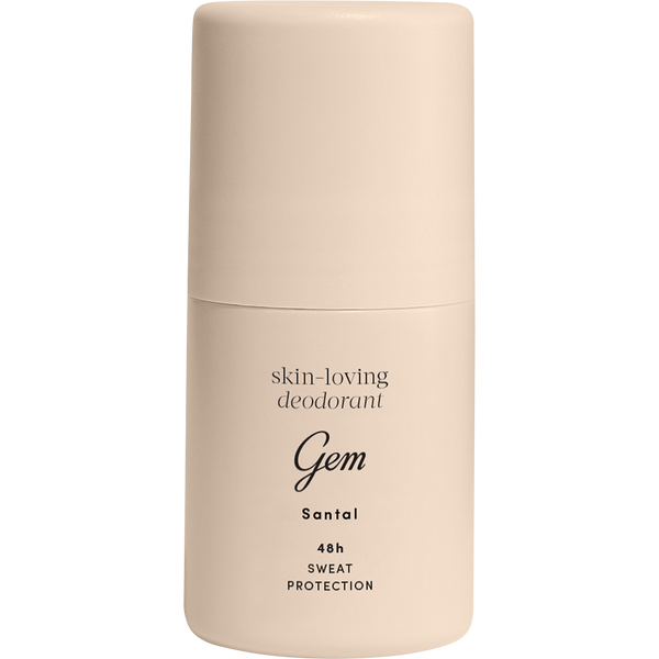 Gem roll on deodorant in Santal scent