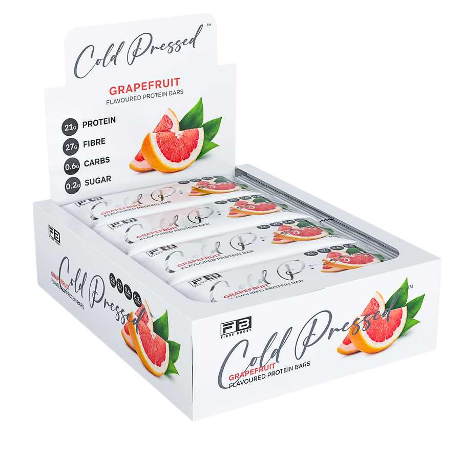 Fibre Boost Cold Pressed Grapefruit flavoured Protein  Bar