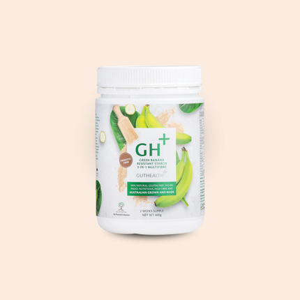 Green Banana Resistant Starch from Wallaby Wellness Gut Health Starter Pack supporting healthy gut bacteria and digestion