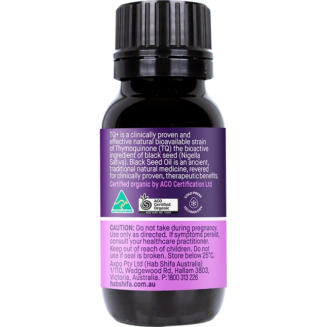 TQ+ Organic Black Seed Oil