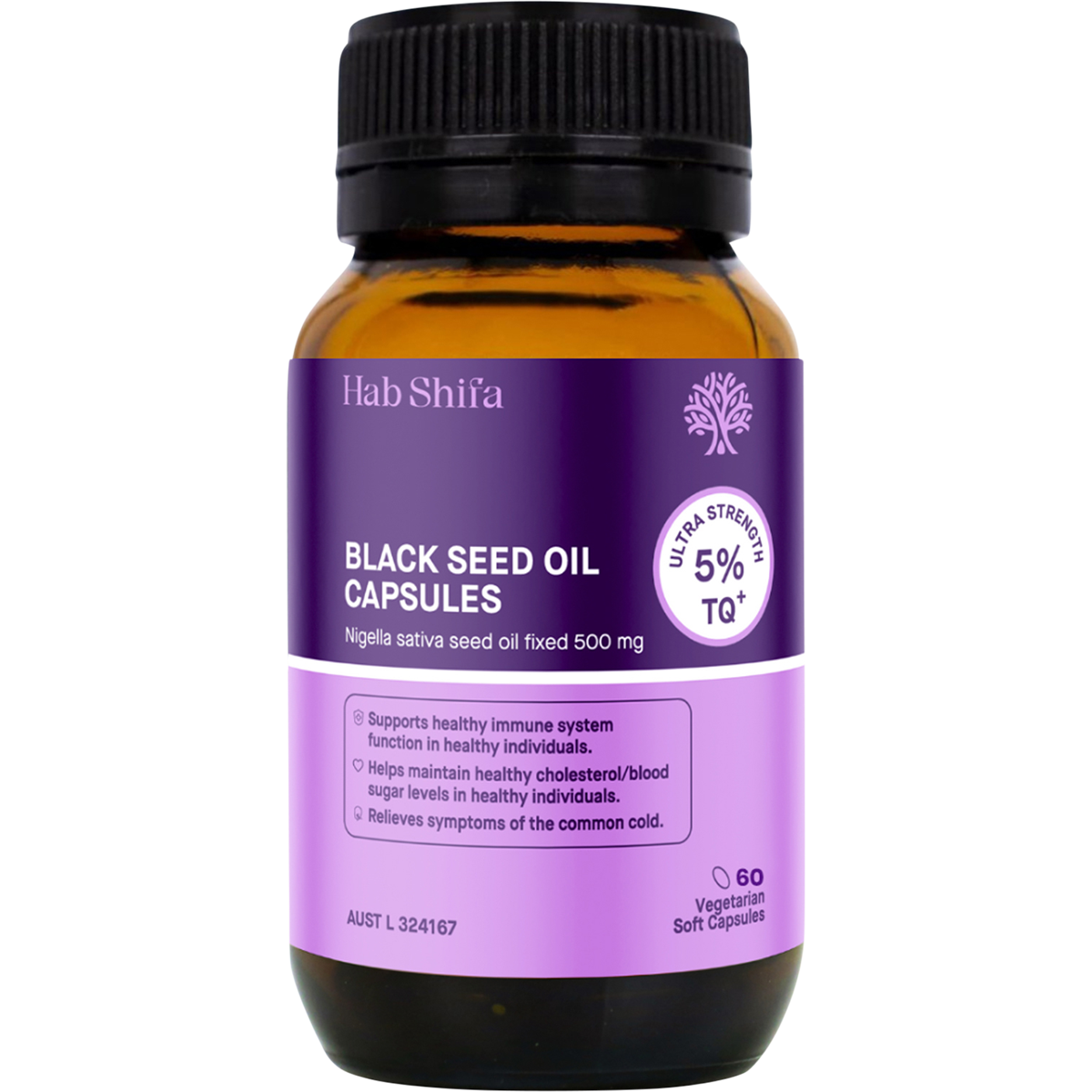 TQ+ Ultra Strength Black Seed Oil Vegecapsules
