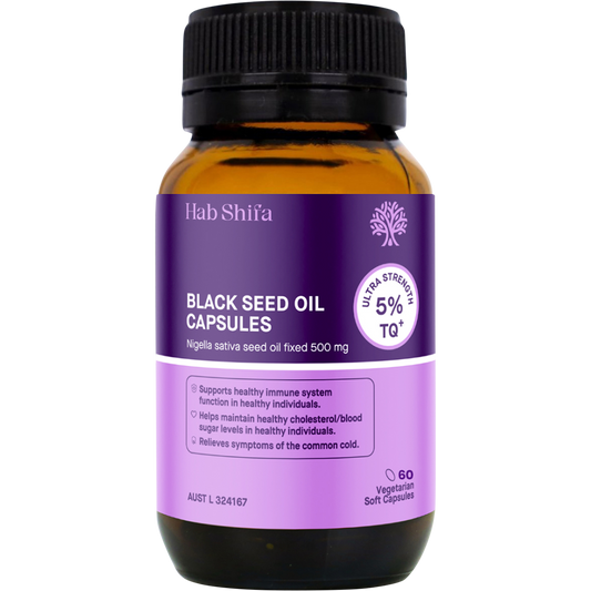 TQ+ Ultra Strength Black Seed Oil Vegecapsules
