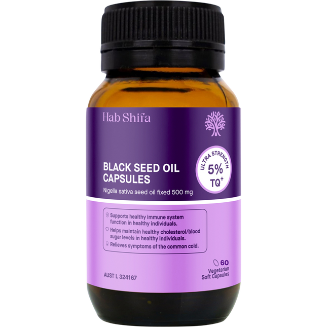 TQ+ Ultra Strength Black Seed Oil Vegecapsules