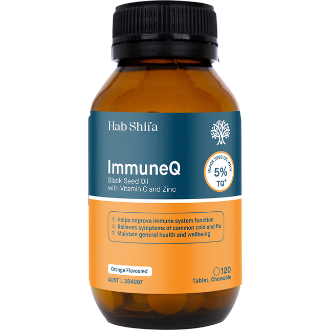 ImmuneQ Organic Black Seed Tablets
