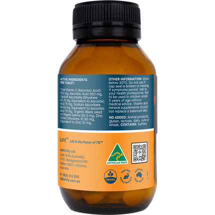 ImmuneQ Organic Black Seed Tablets