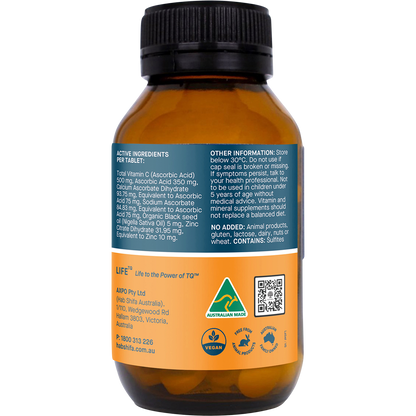 ImmuneQ Organic Black Seed Tablets