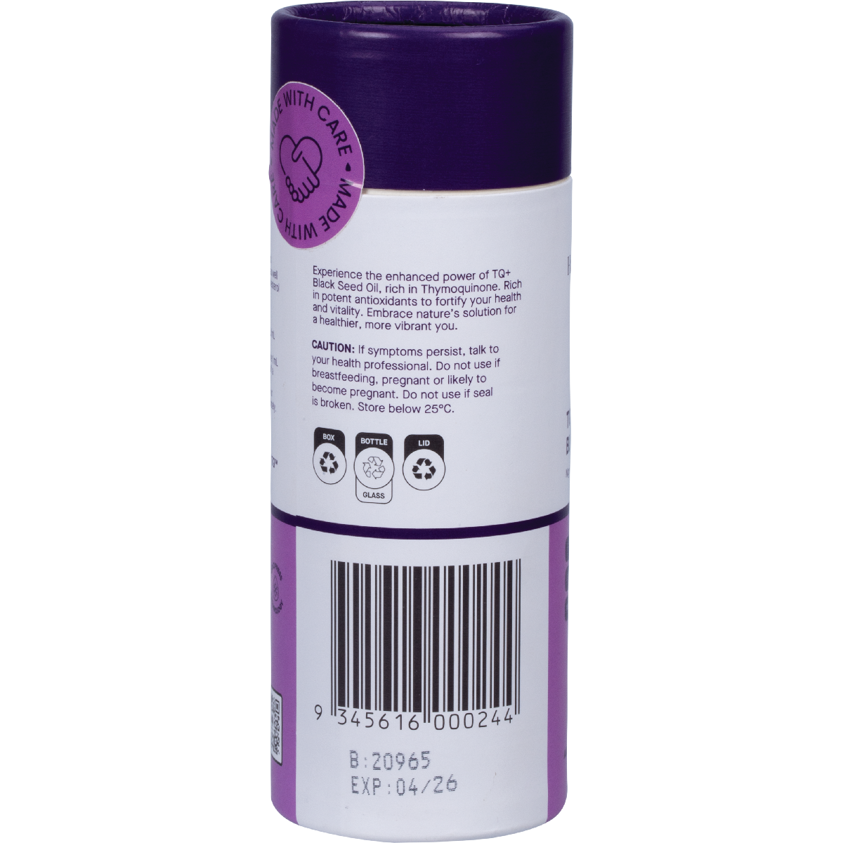 Black Seed Oil 3% TQ+