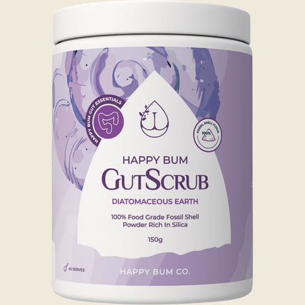 Happy Bum Gut Scrub Diatomaceous Earth 150g
