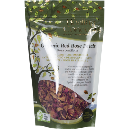 Organic Red Rose Petals
