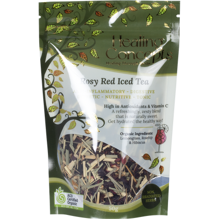 Rosy Red Iced Tea