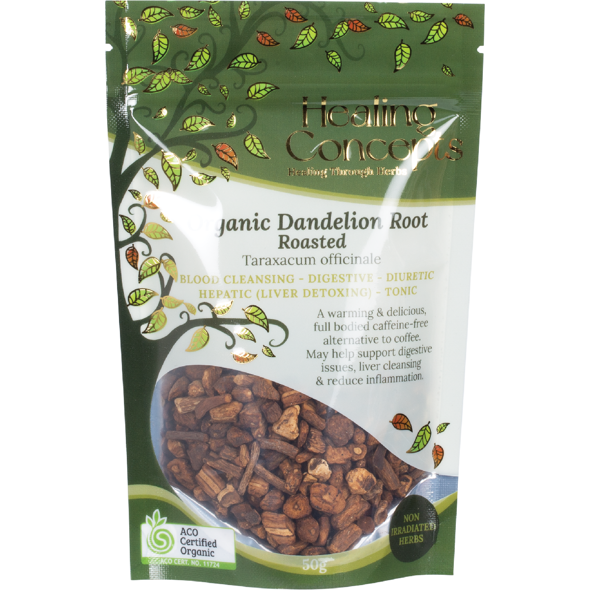 Organic Dandelion Root Roasted