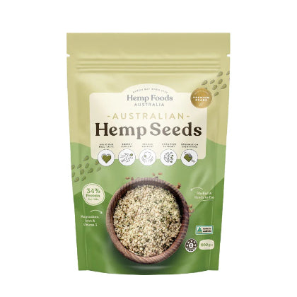 HEMP FOODS AUSTRALIA Australian Hemp Seeds Hulled 800g