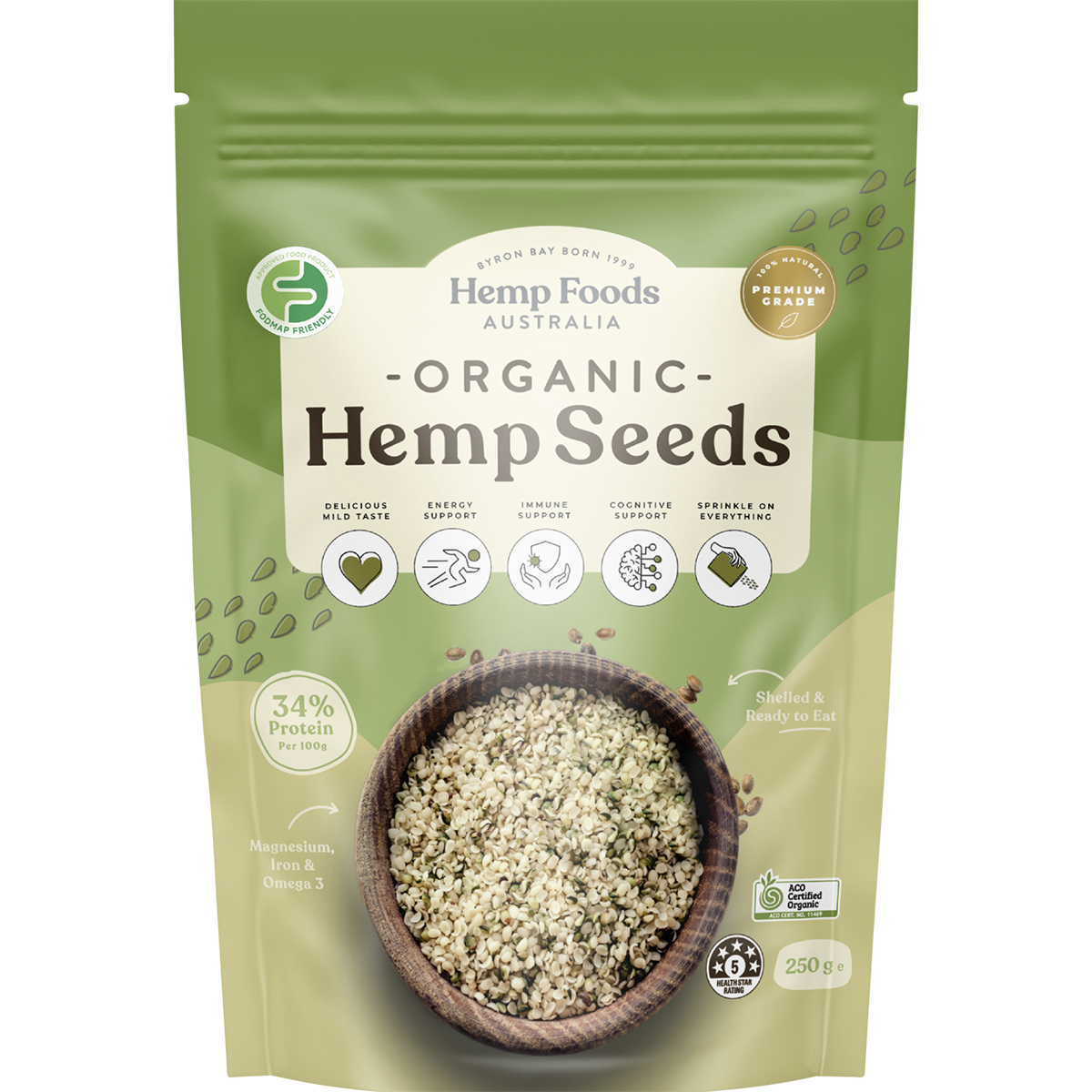 Organic Hemp Seeds Hulled