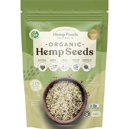 Hemp Foods Australia Organic Hemp Seeds Hulled