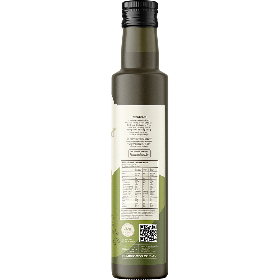 Organic Hemp Gold Seed Oil