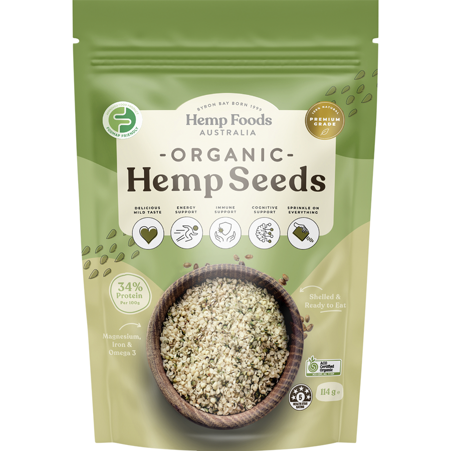 Hemp Foods Australia organic hulled hemp seeds 3 of 8