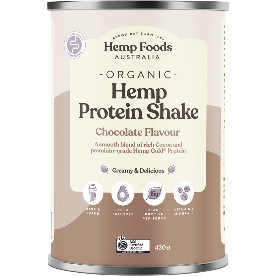 Organic Hemp Protein Shake Chocolate