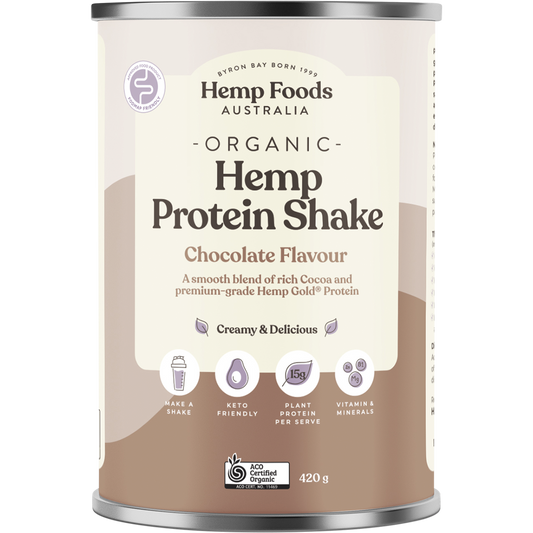 Organic Hemp Protein Shake Chocolate