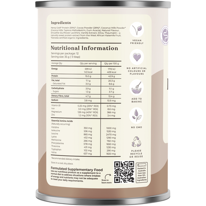 Organic Hemp Protein Shake Chocolate