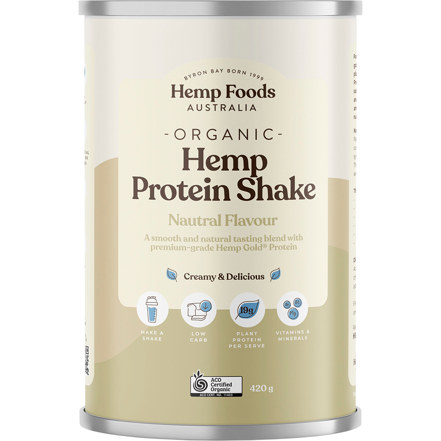 Organic Hemp Protein Shake Natural