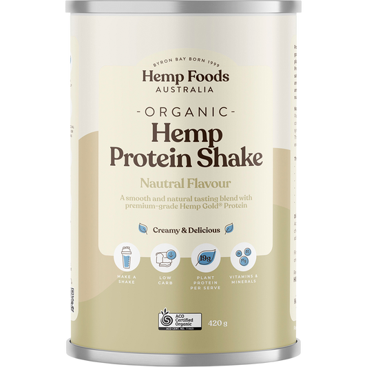 Organic Hemp Protein Shake Natural