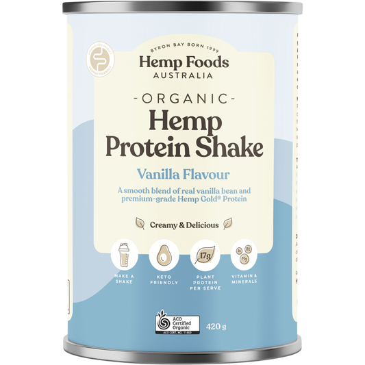 Organic Hemp Protein Shake Vanilla