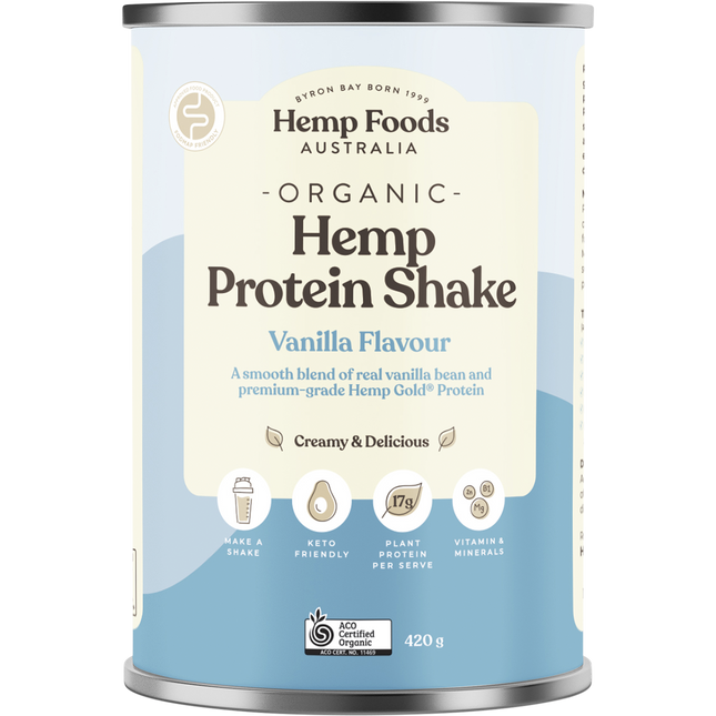 Organic Hemp Protein Shake Vanilla