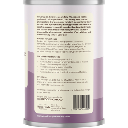 Organic Hemp Protein Shake Mixed Berry